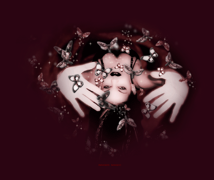 un vol de papillons;.danse autour de moi