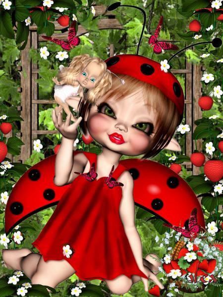 il parait quelle porte bonheur.reste � voir!!