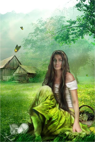 remarquablement belle...madame nature