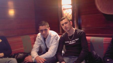 danny et son cousin.� disney village