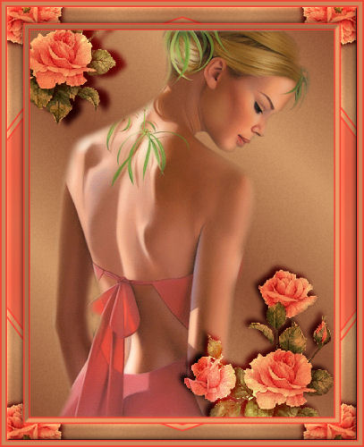 la rose est belle...le temps la fletrie ..