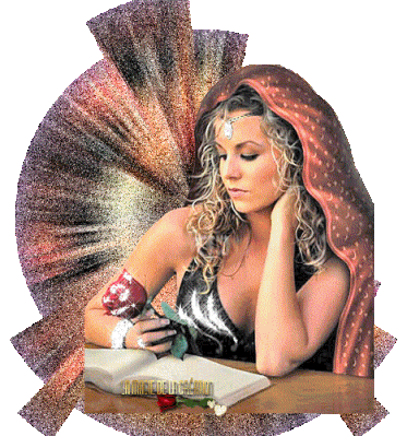 je pense � toi..en regardant cette rose....