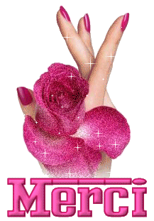 merci a toi belle rose qui fleurie mon coeur et ma maison