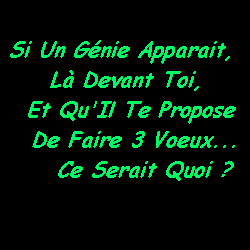 la bonne question