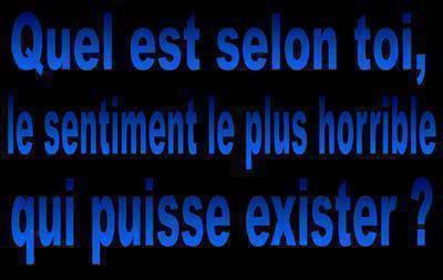 pour moi c'est ,l'intolerence,mais ils y en a bien davantage!!!