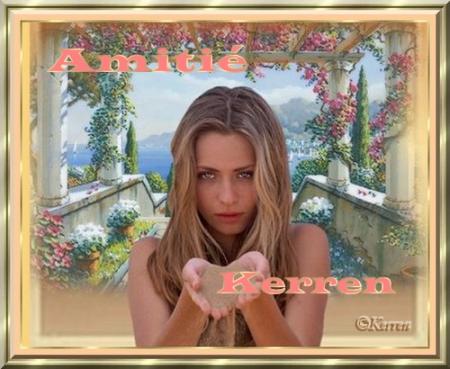 amitie � toi aussi ma gentille kerren.belle crea