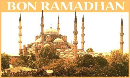 demain .bon ramadan � tous les musulmanes