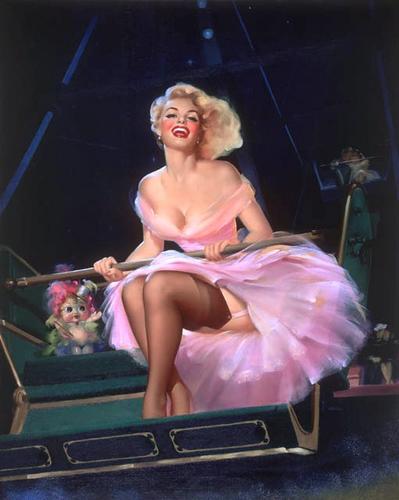 pin up des annees 50 une grace naturelle;